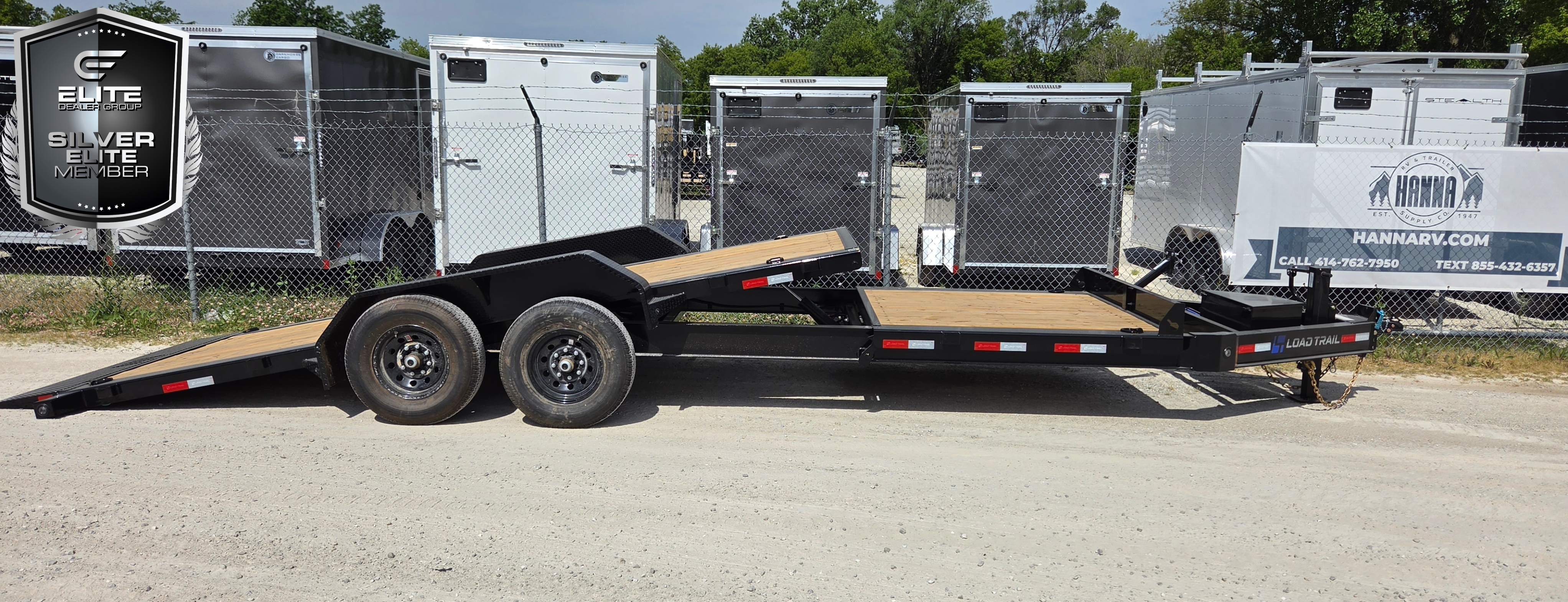Load Trail 83 X 22 Tilt-N-Go Tandem Axle 14,000 LB Tilt Deck Trailer
